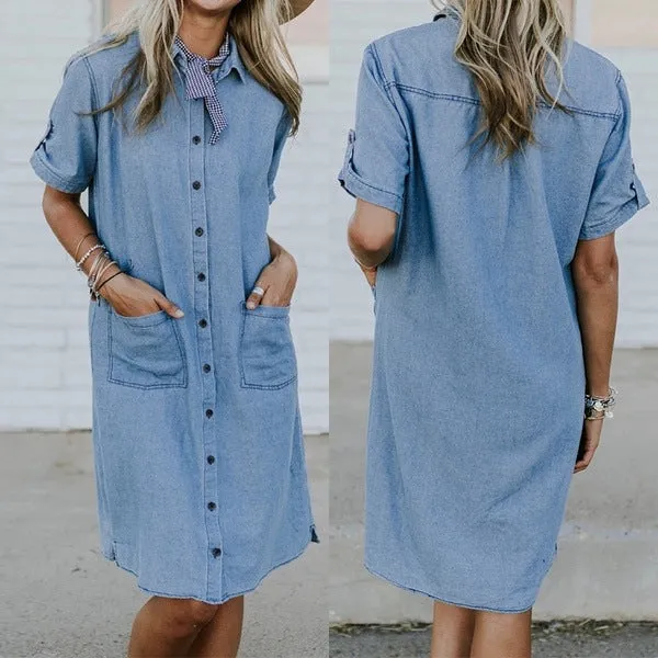 Fashion Dress For Women Shirt Dress For Women