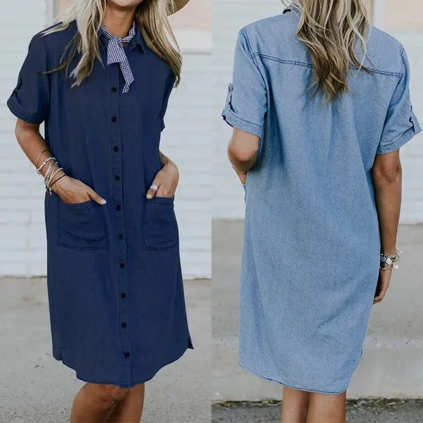 Fashion Dress For Women Shirt Dress For Women