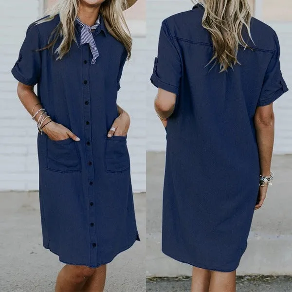 Fashion Dress For Women Shirt Dress For Women