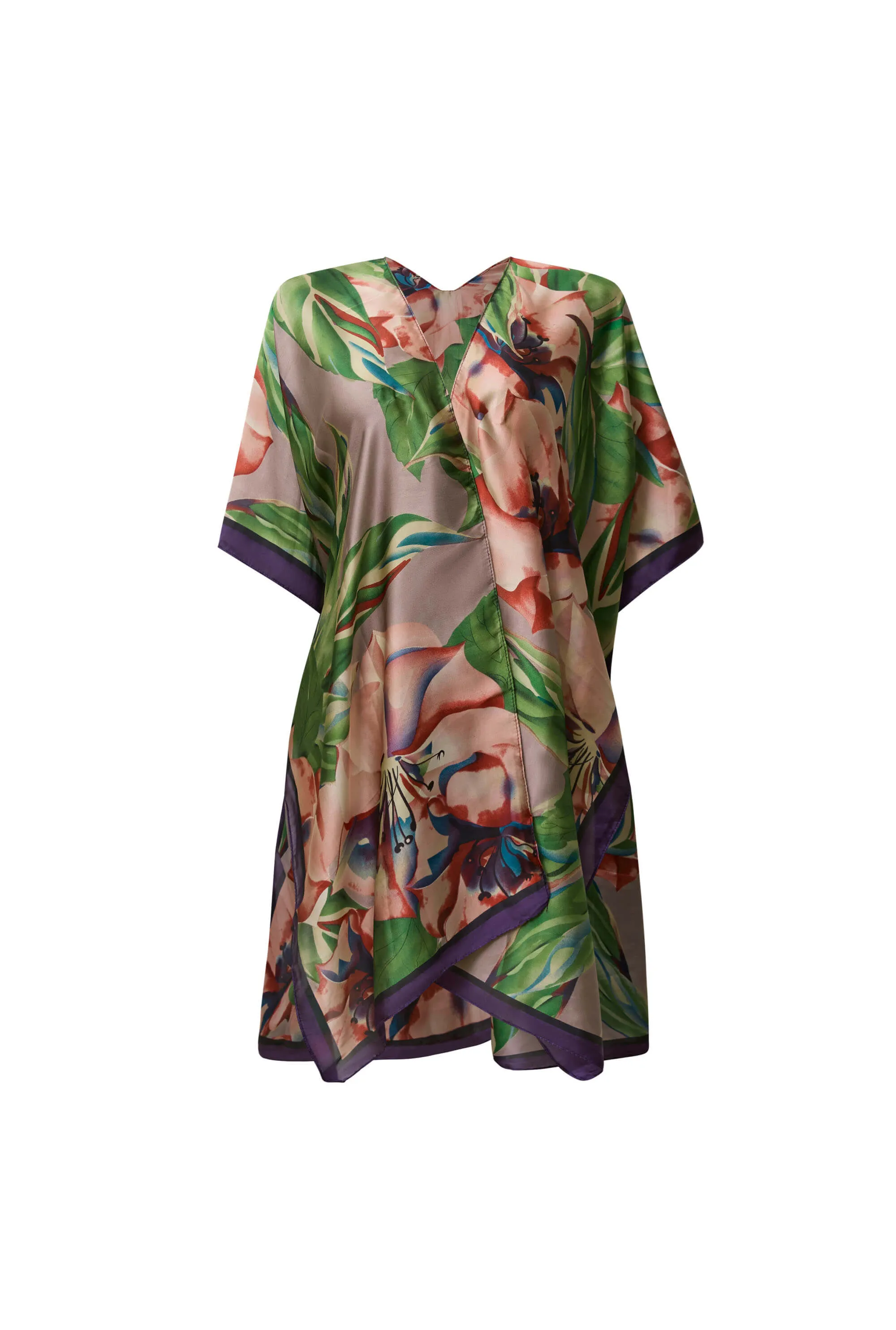 Floral Green Kaftan