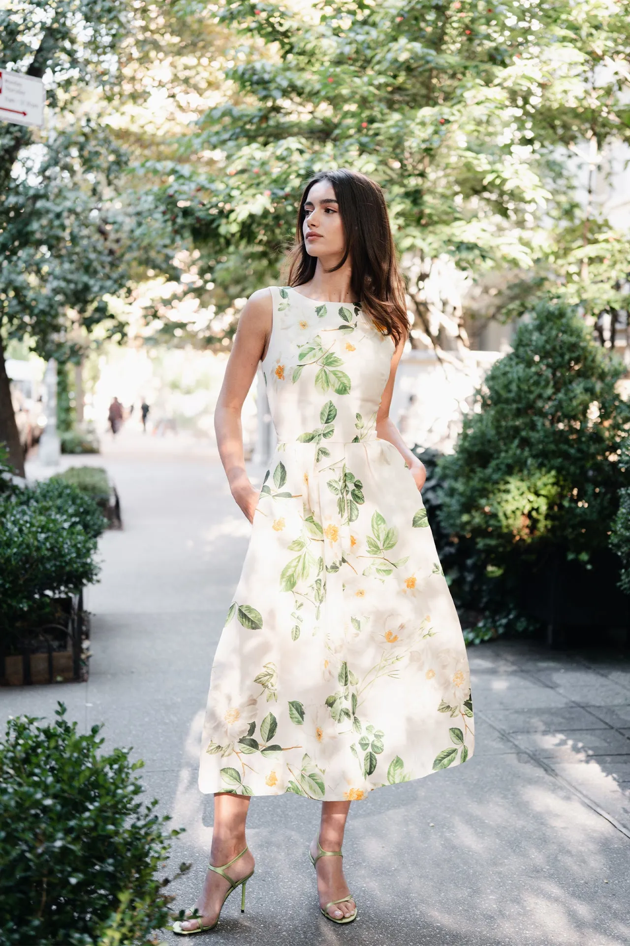 Floral Sleeveless Day Dress