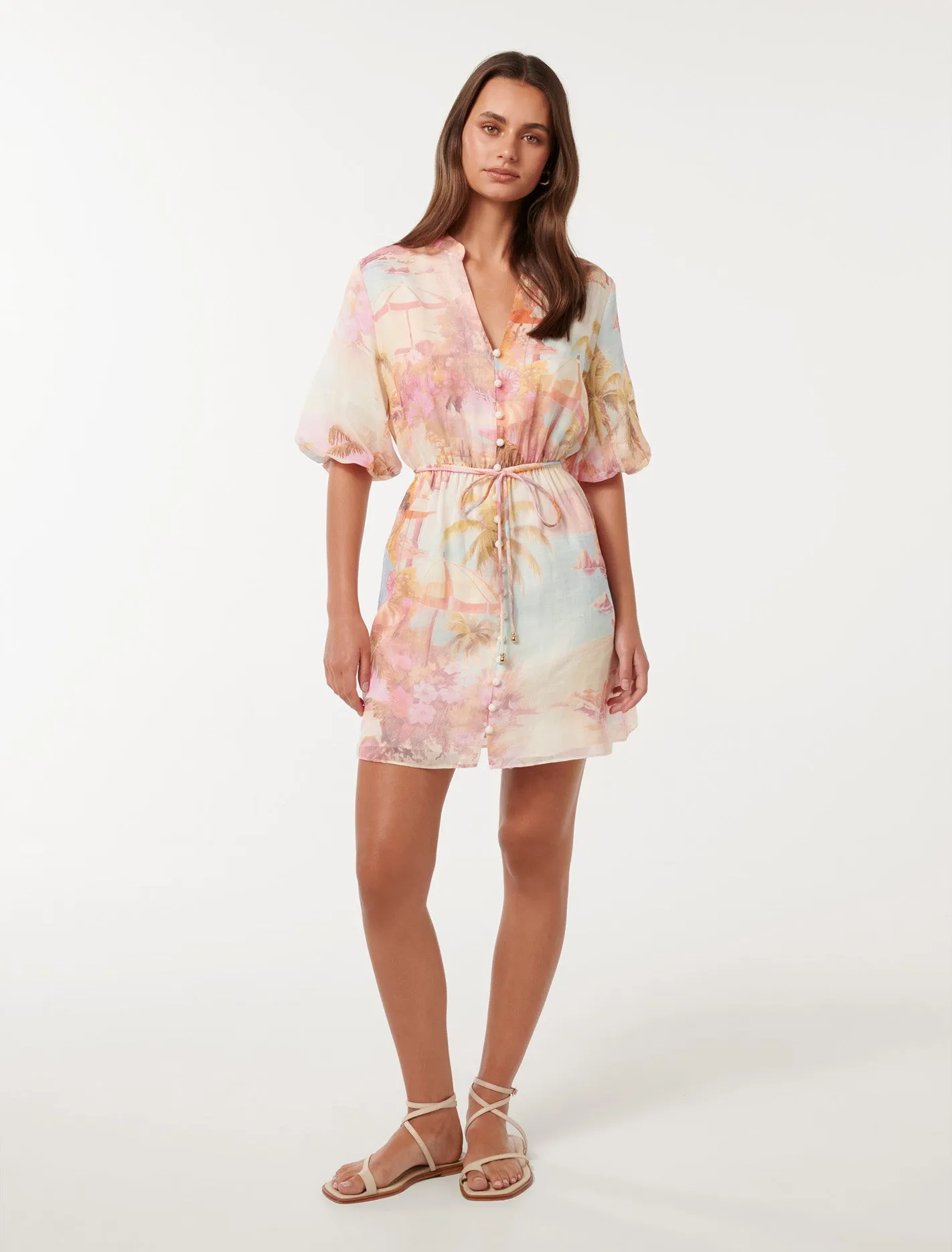 Franny Mini Shirt Dress