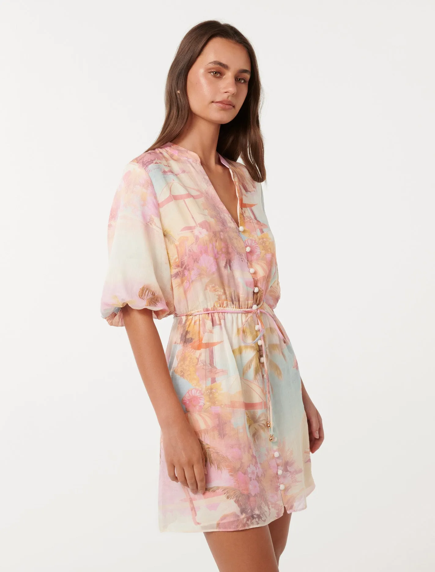 Franny Mini Shirt Dress