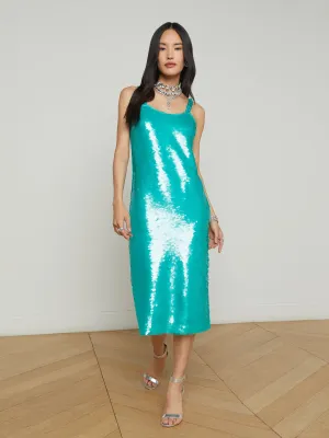 Gabin Sequin Midi Dress