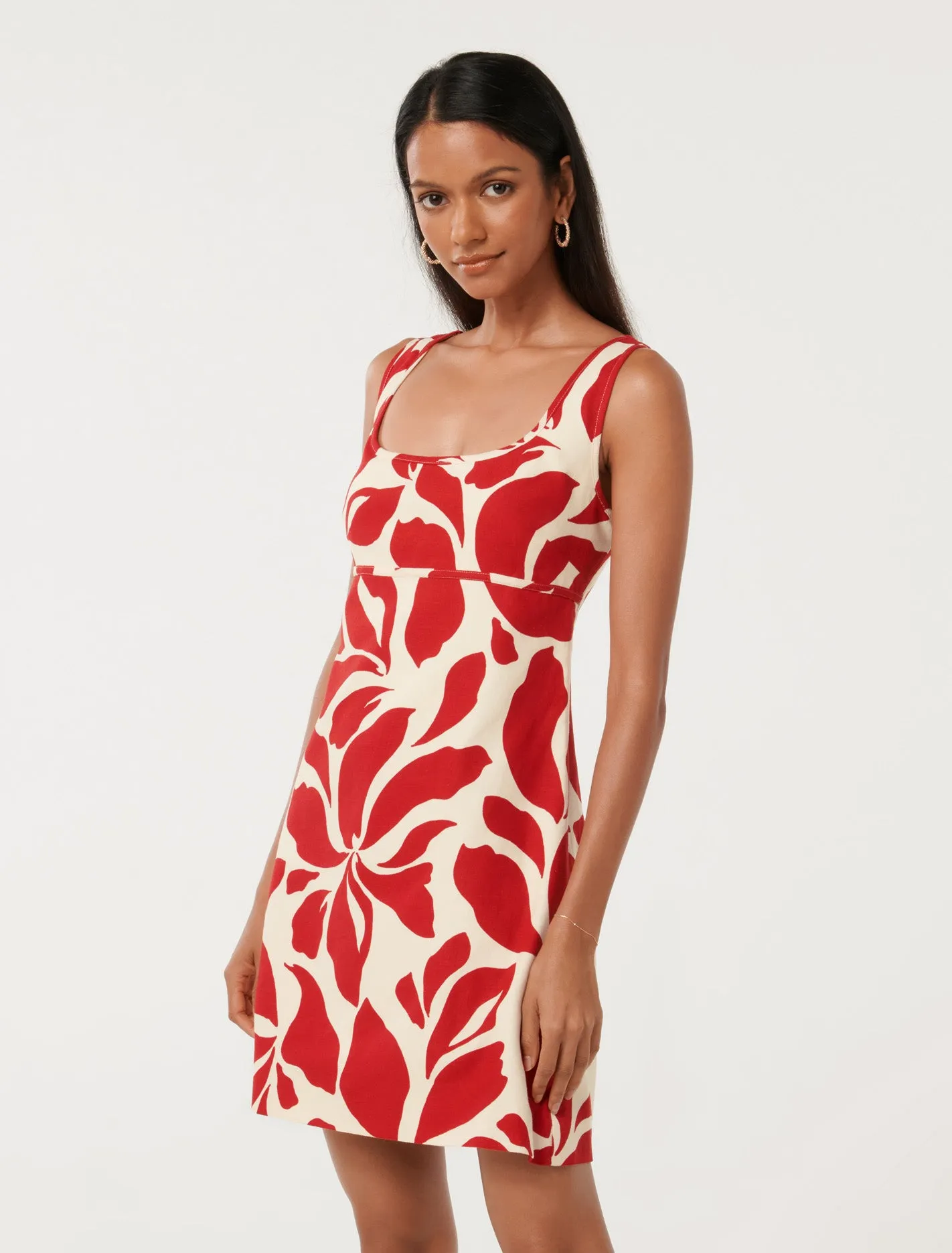 Hadley Petite Cutout Ruched Back Mini