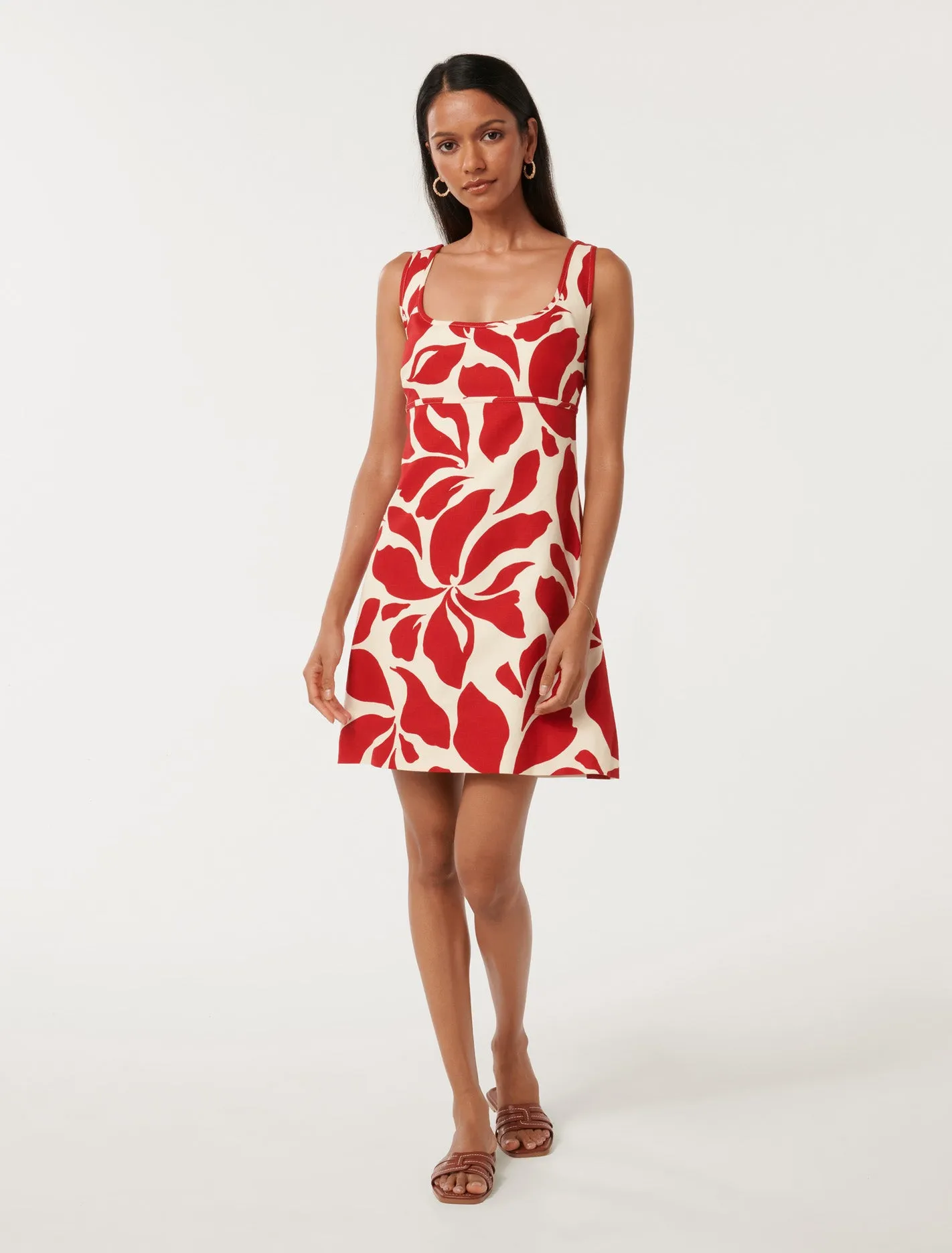 Hadley Petite Cutout Ruched Back Mini
