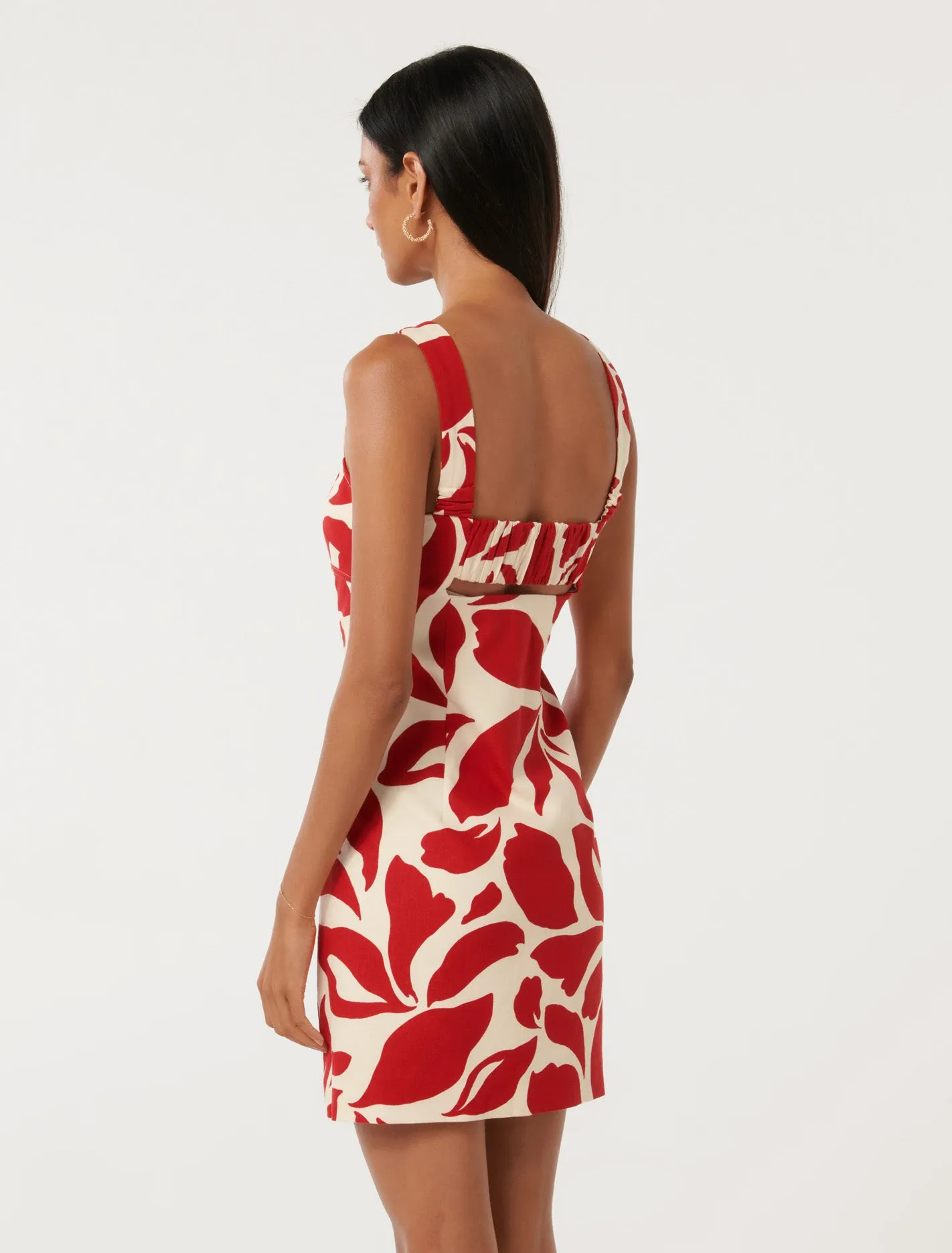 Hadley Petite Cutout Ruched Back Mini