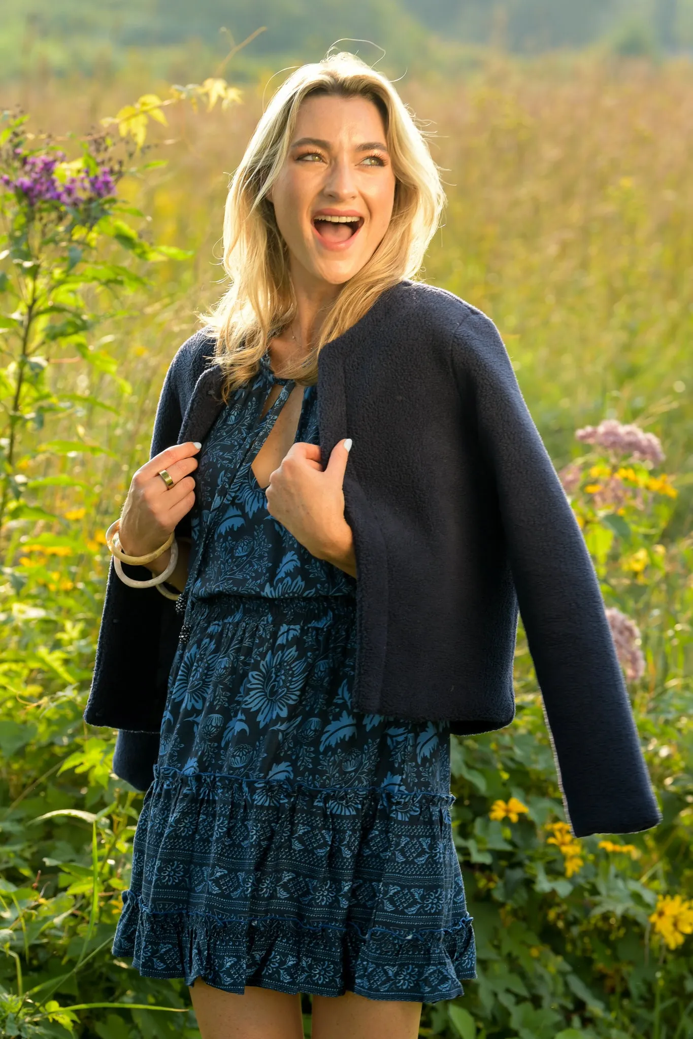Ibiza Dress / Indigo Cabbage