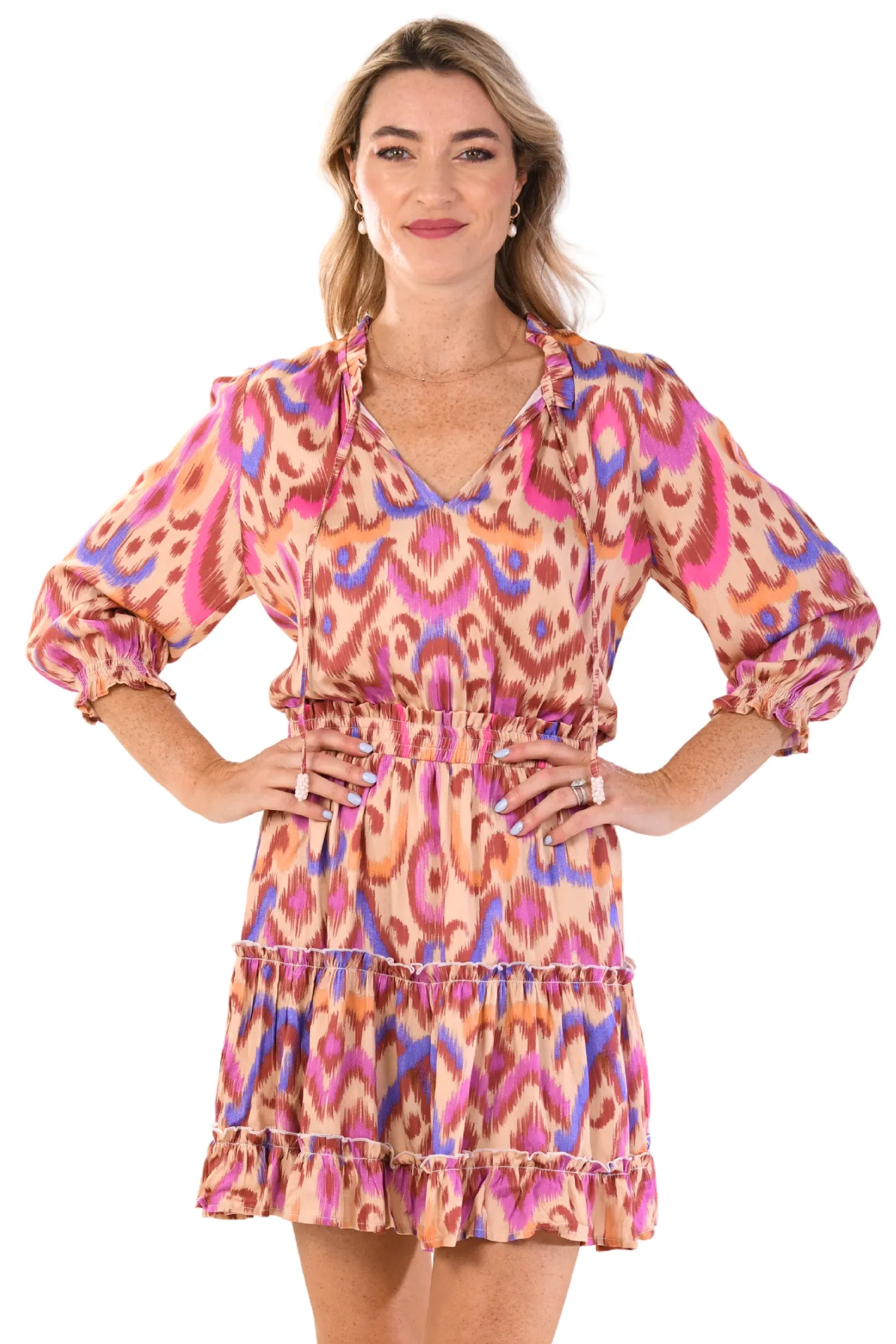 Ibiza Dress / Jewel Ikat