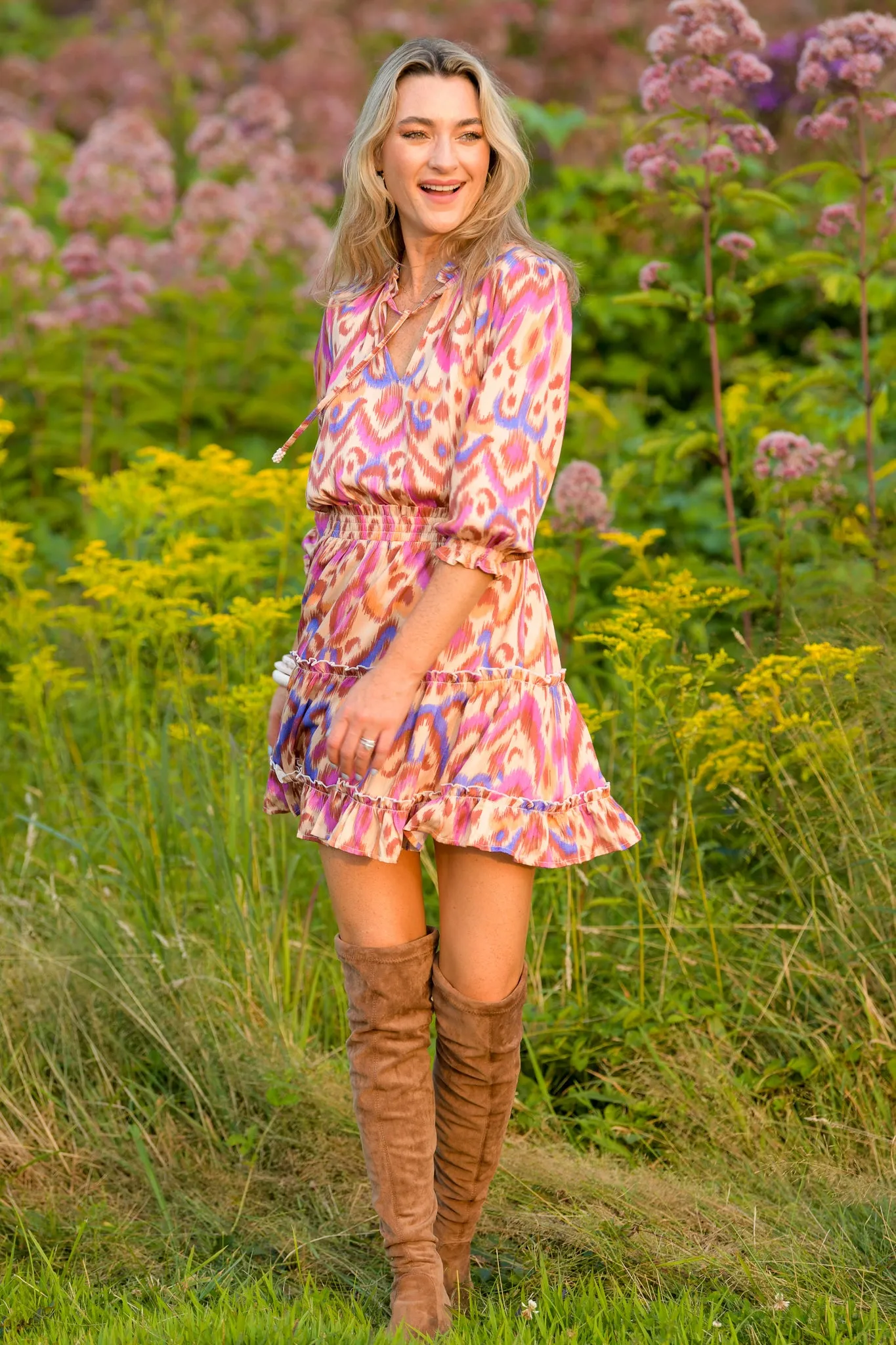 Ibiza Dress / Jewel Ikat