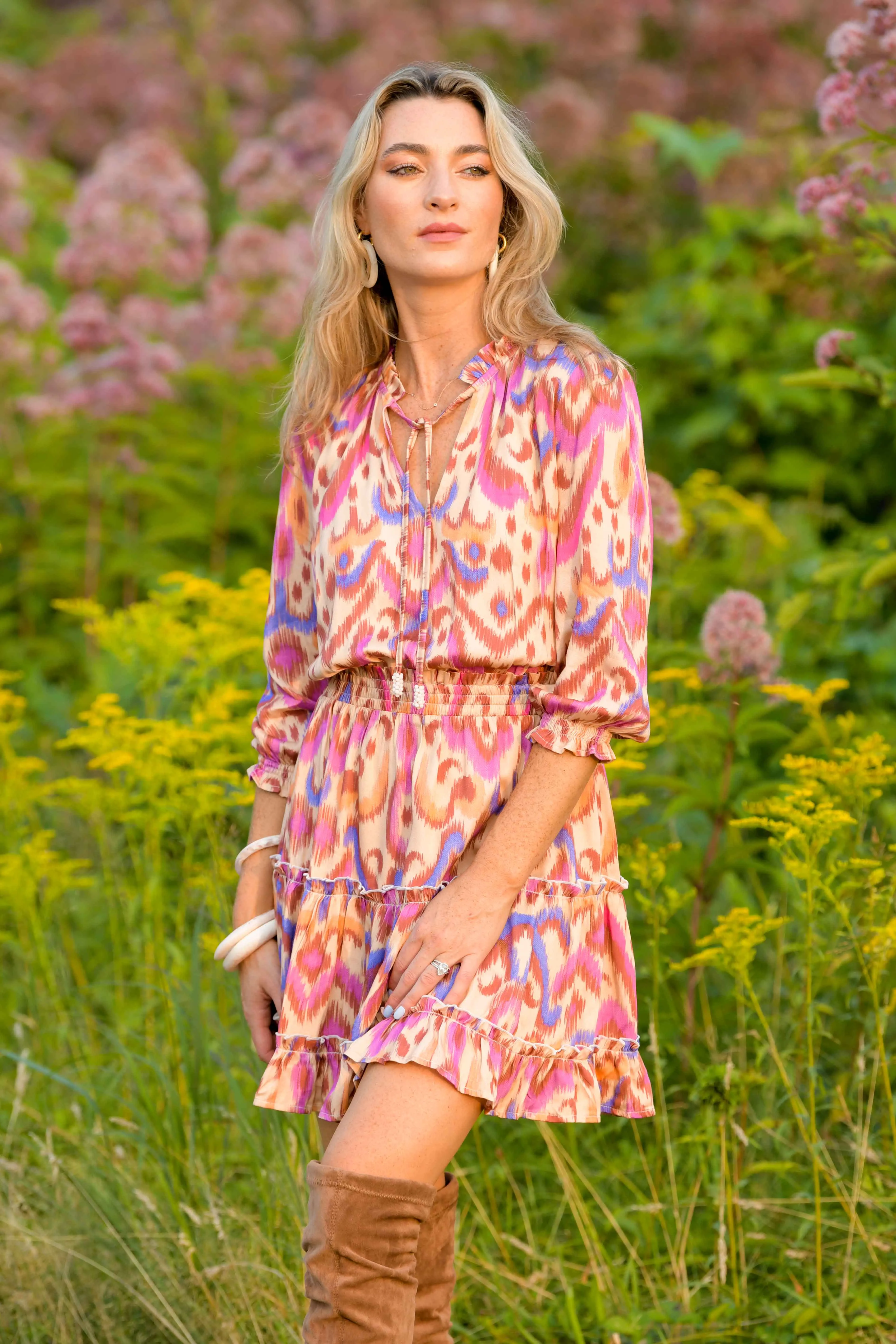 Ibiza Dress / Jewel Ikat