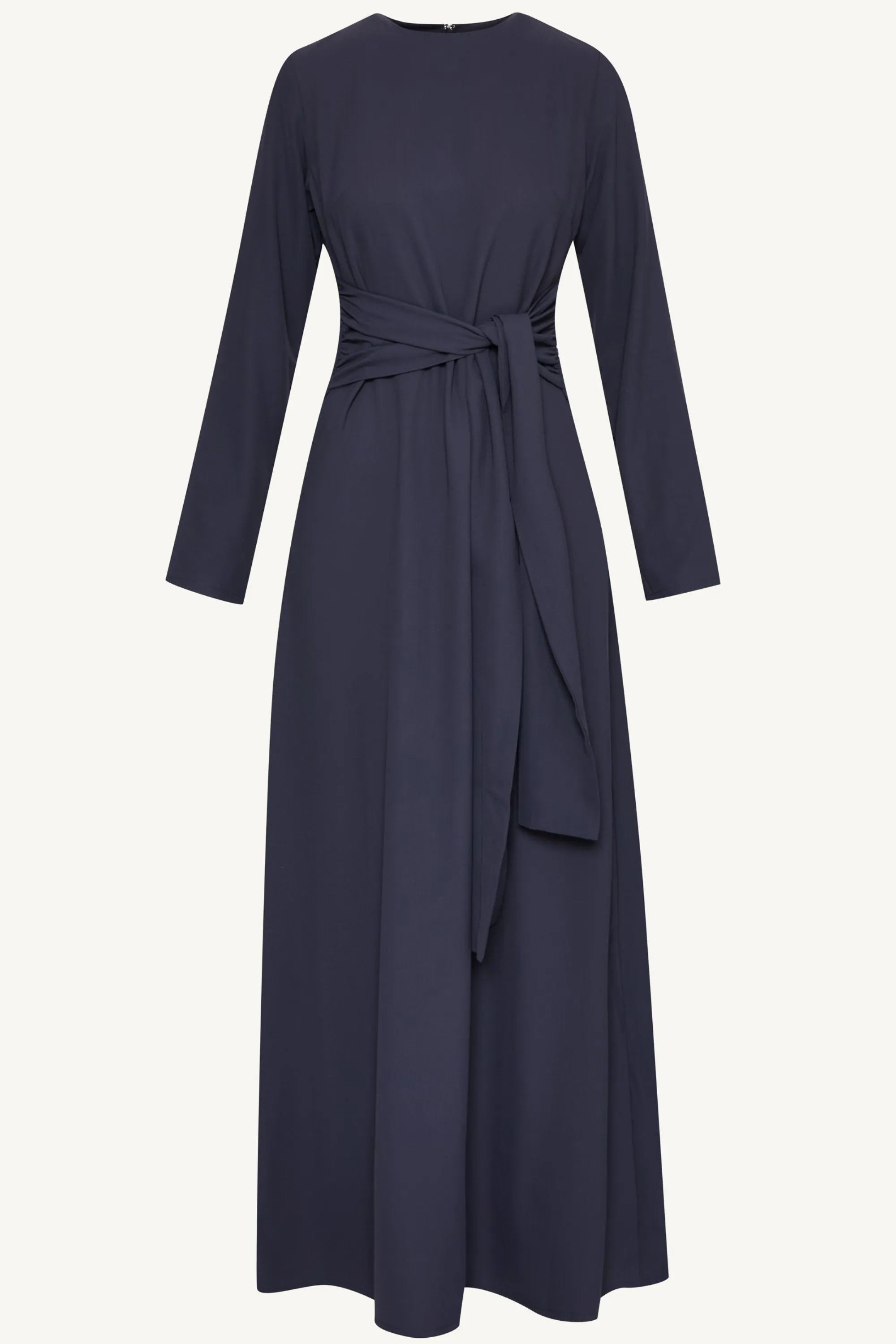 Isabella Tie Waist Maxi Dress - Night Sky