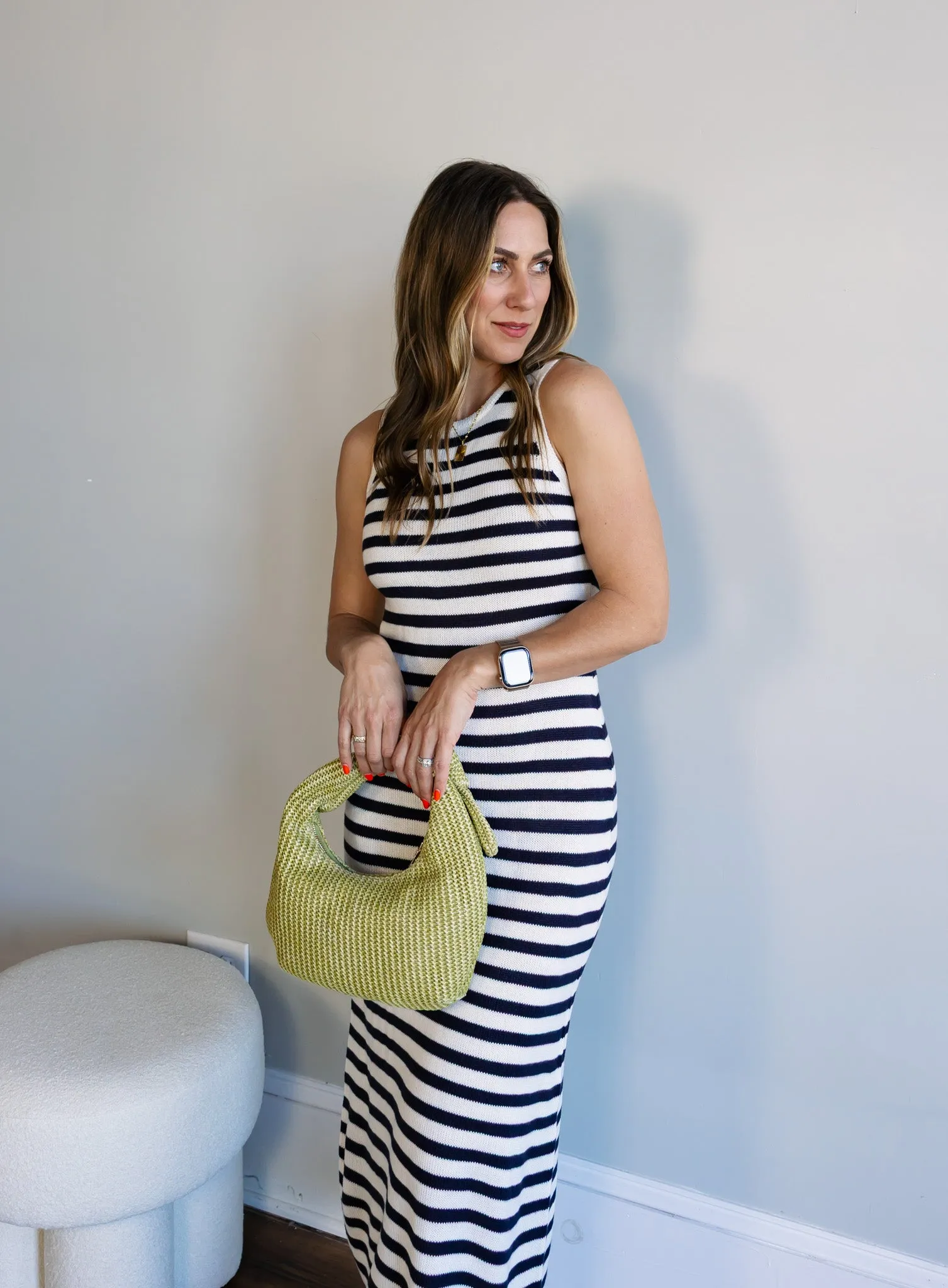 Isla Sleeveless Striped Maxi Dress