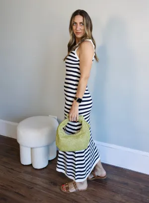 Isla Sleeveless Striped Maxi Dress