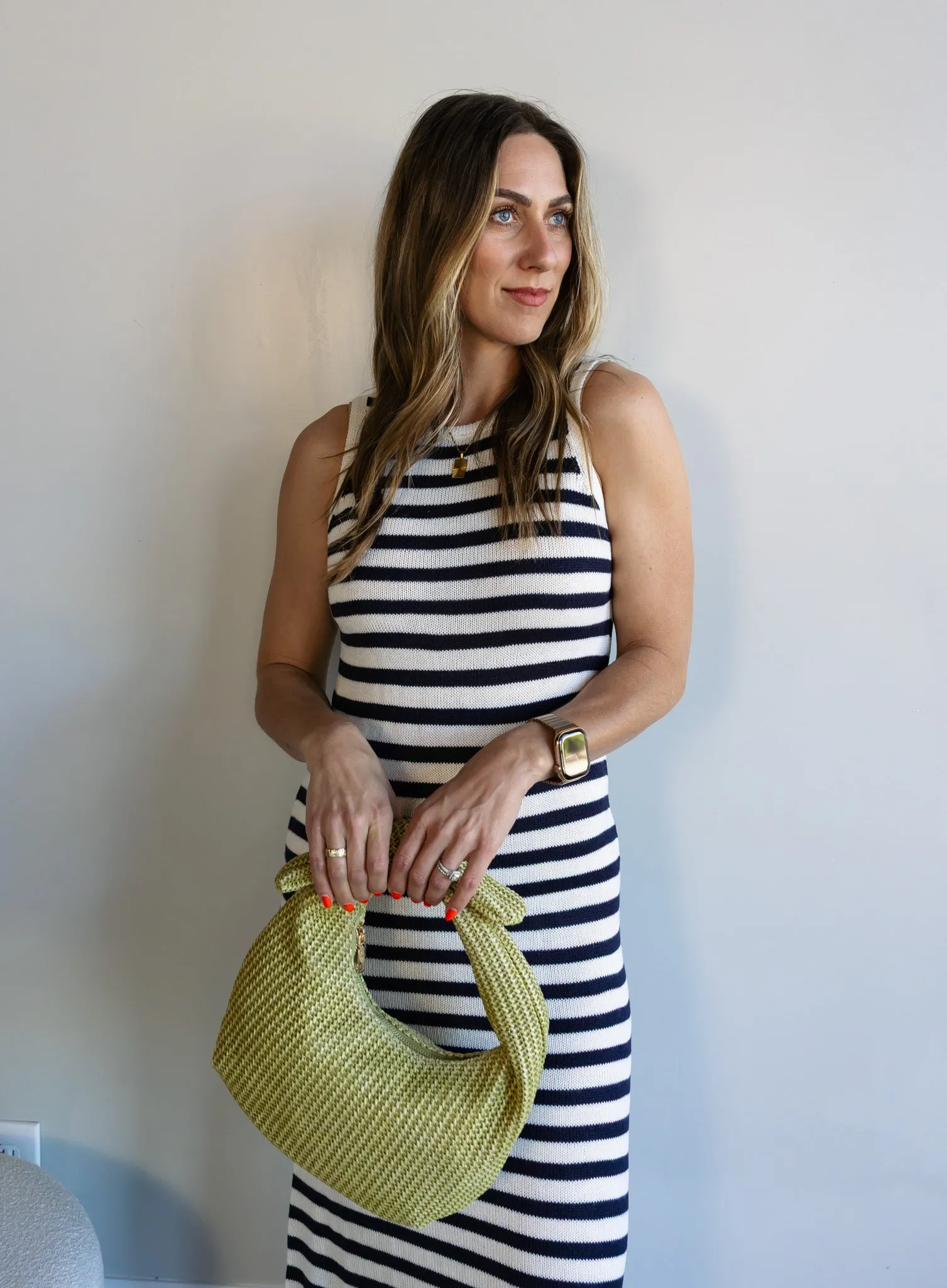 Isla Sleeveless Striped Maxi Dress