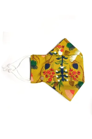 Japanese Garden Box Pleated Mask (with Filter Pocket)