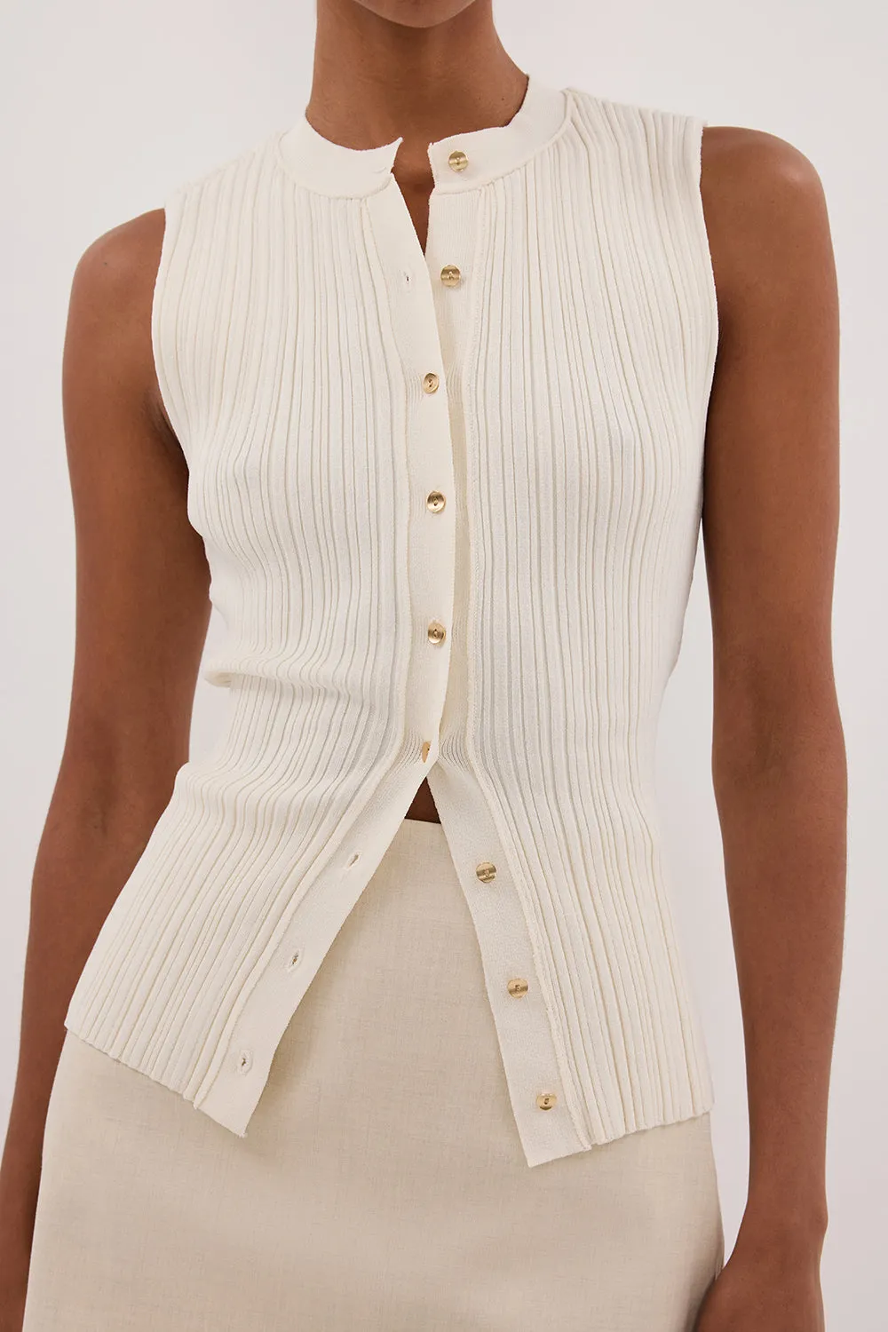 JASMINE PLASTER KNIT TOP