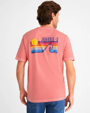 Johnnie O Mens Surf Shine Graphic T Shirt
