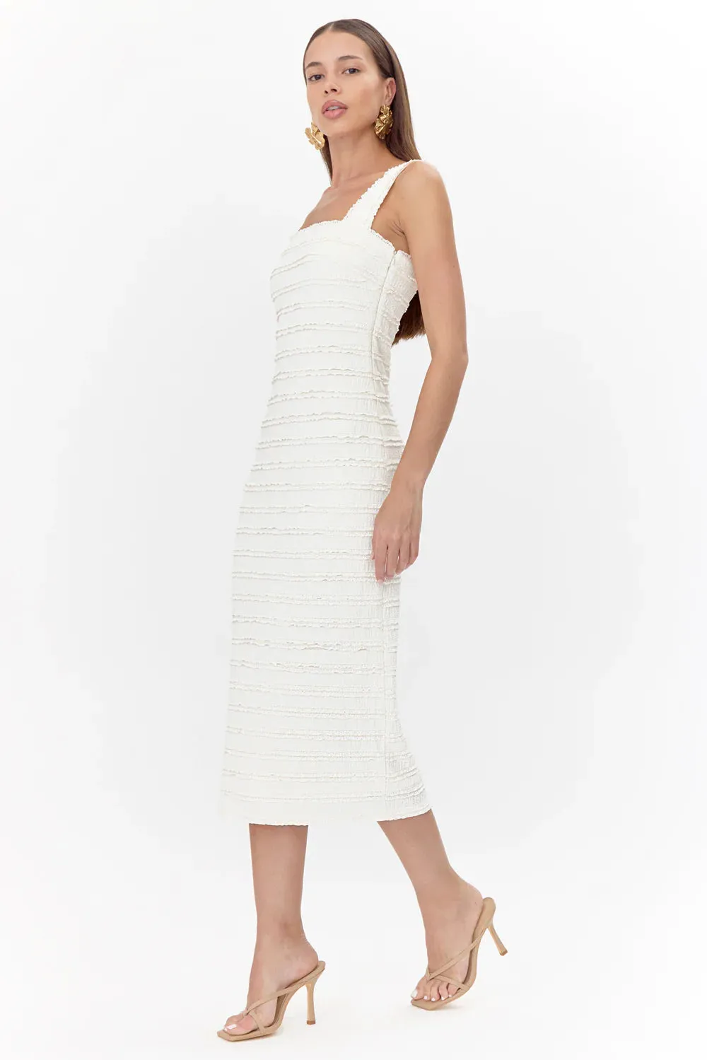Lara Textured Lace Dress