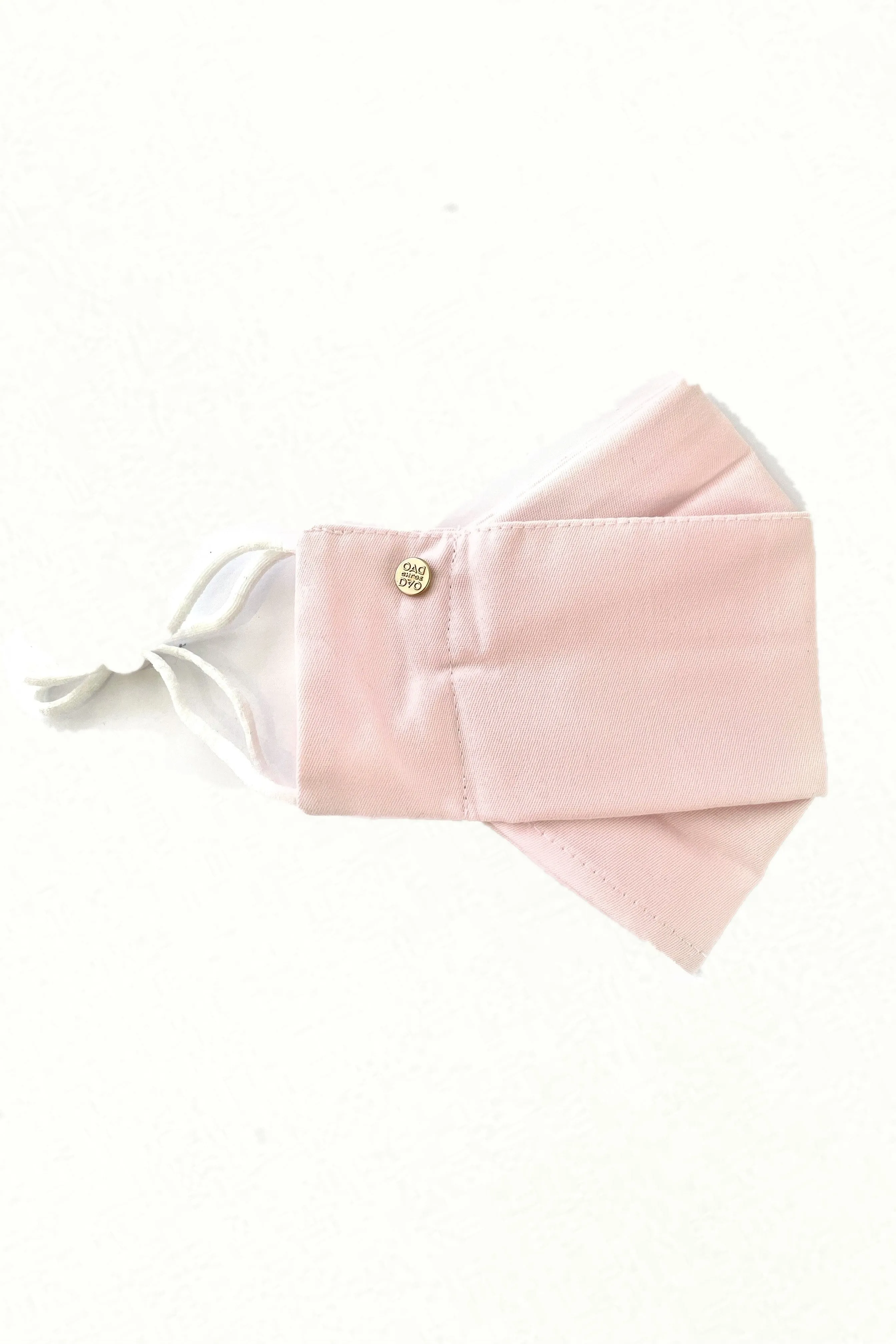 Light Pink Box Pleat Mask