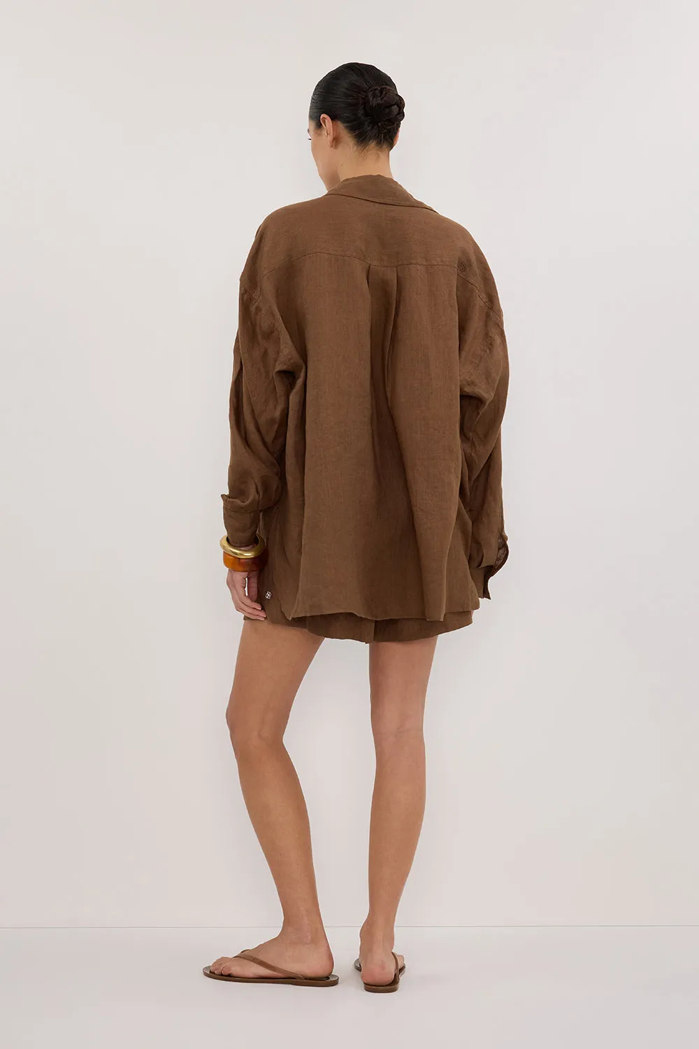 LUNE FONDANT LINEN SHORT