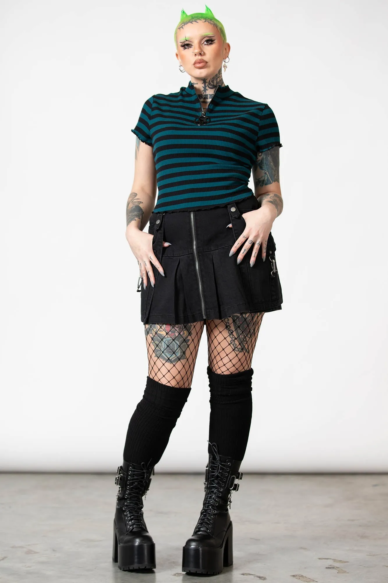 Malkin Crop Top [GREEN]