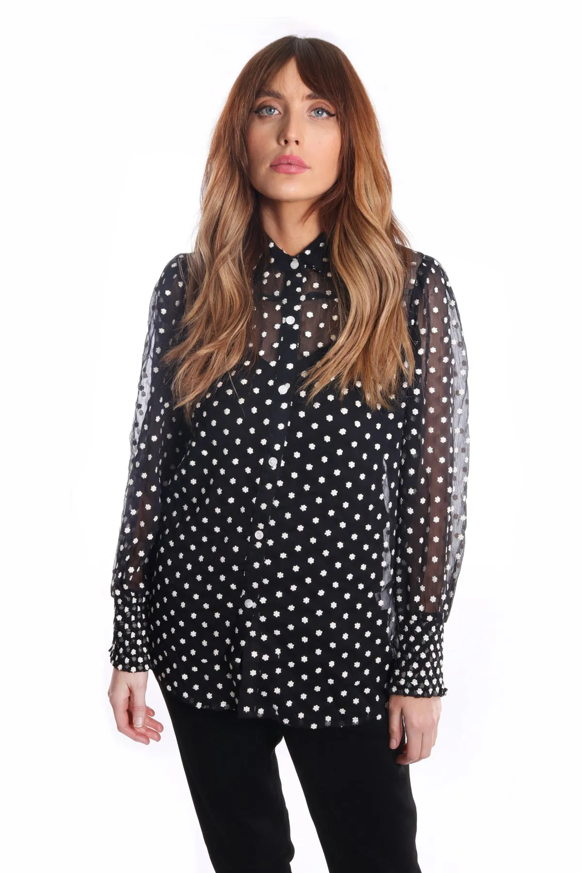 Mellow Madness Floral Shirt in Black