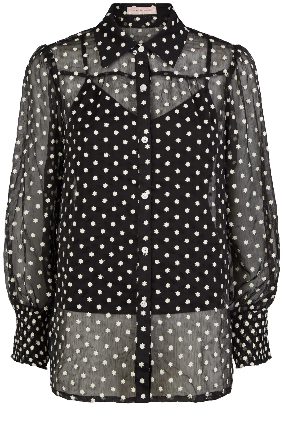 Mellow Madness Floral Shirt in Black