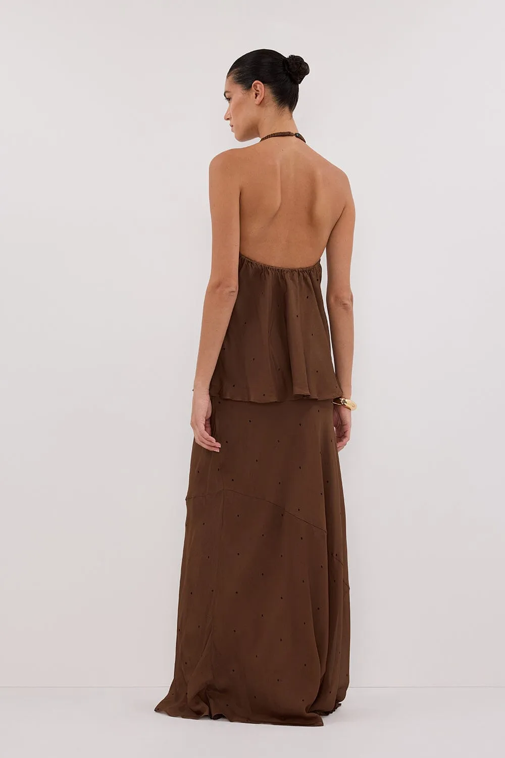 MELROSE FONDANT HALTER TOP