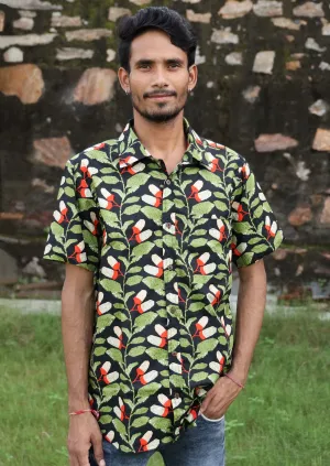 Men's Cotton Shirt Oak