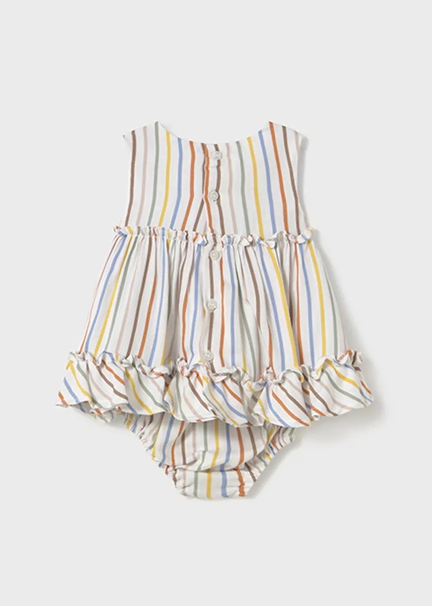 Morgan Dress & Bloomer Set - Stripes