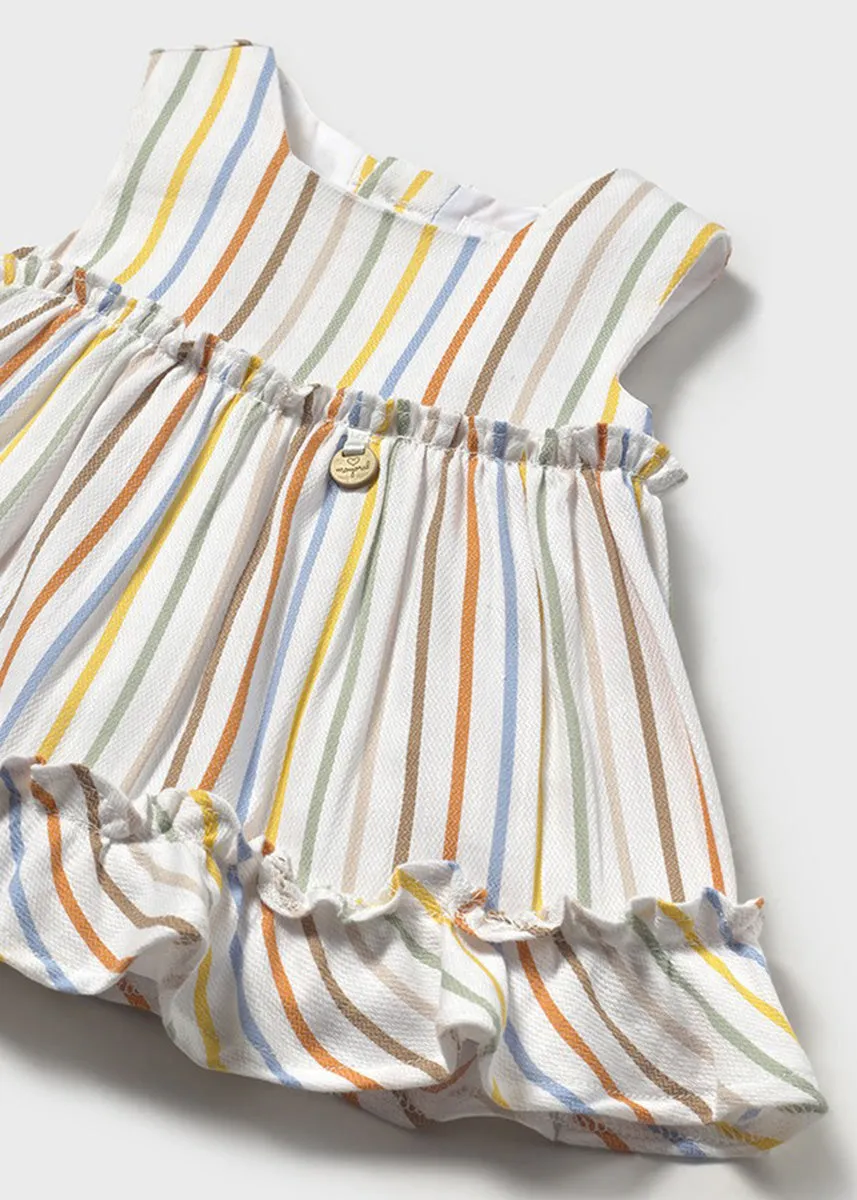 Morgan Dress & Bloomer Set - Stripes
