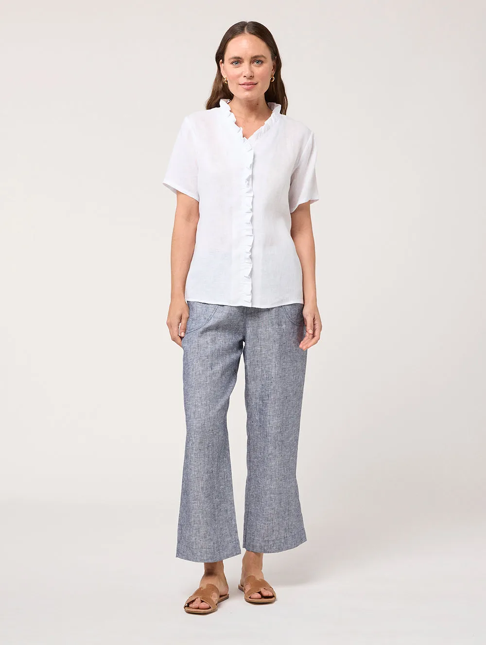 Niya Ruffle Shirt