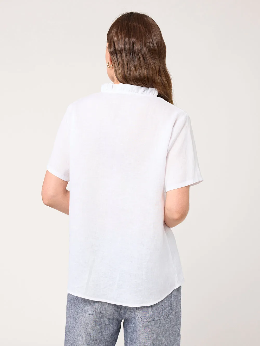 Niya Ruffle Shirt