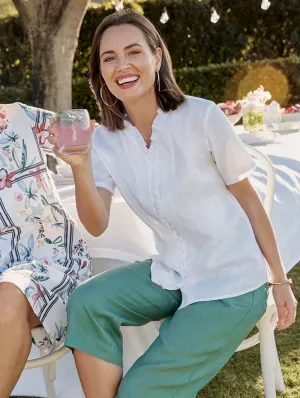 Niya Ruffle Shirt