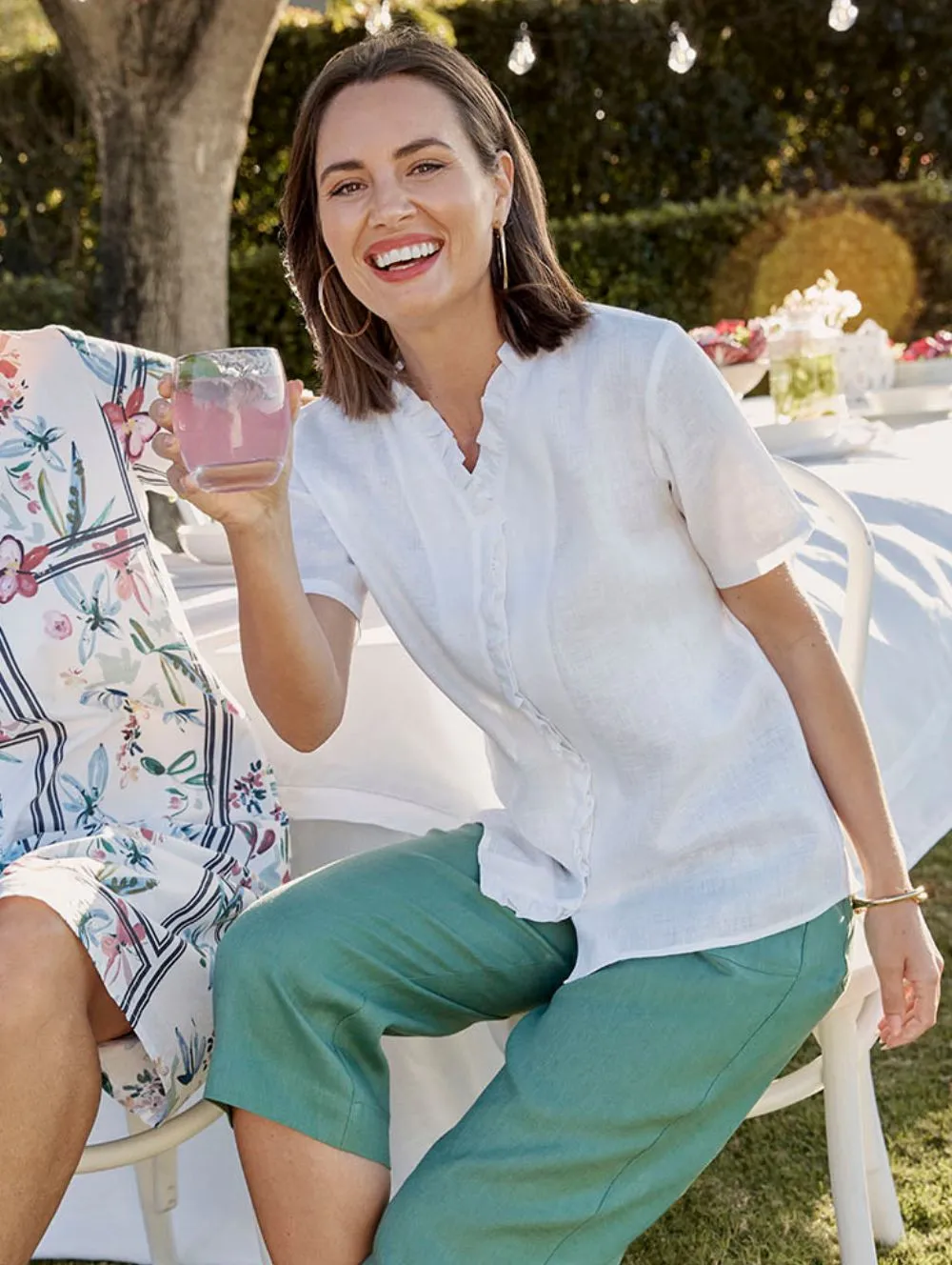 Niya Ruffle Shirt
