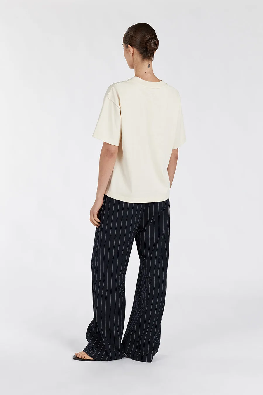 NOAH BUTTER SIGNATURE COTTON TEE