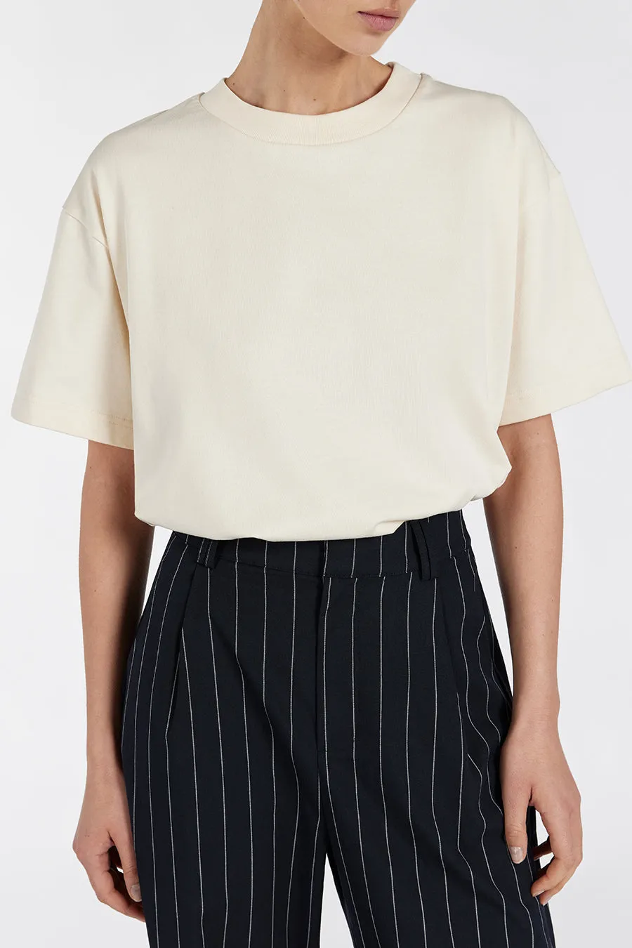 NOAH BUTTER SIGNATURE COTTON TEE