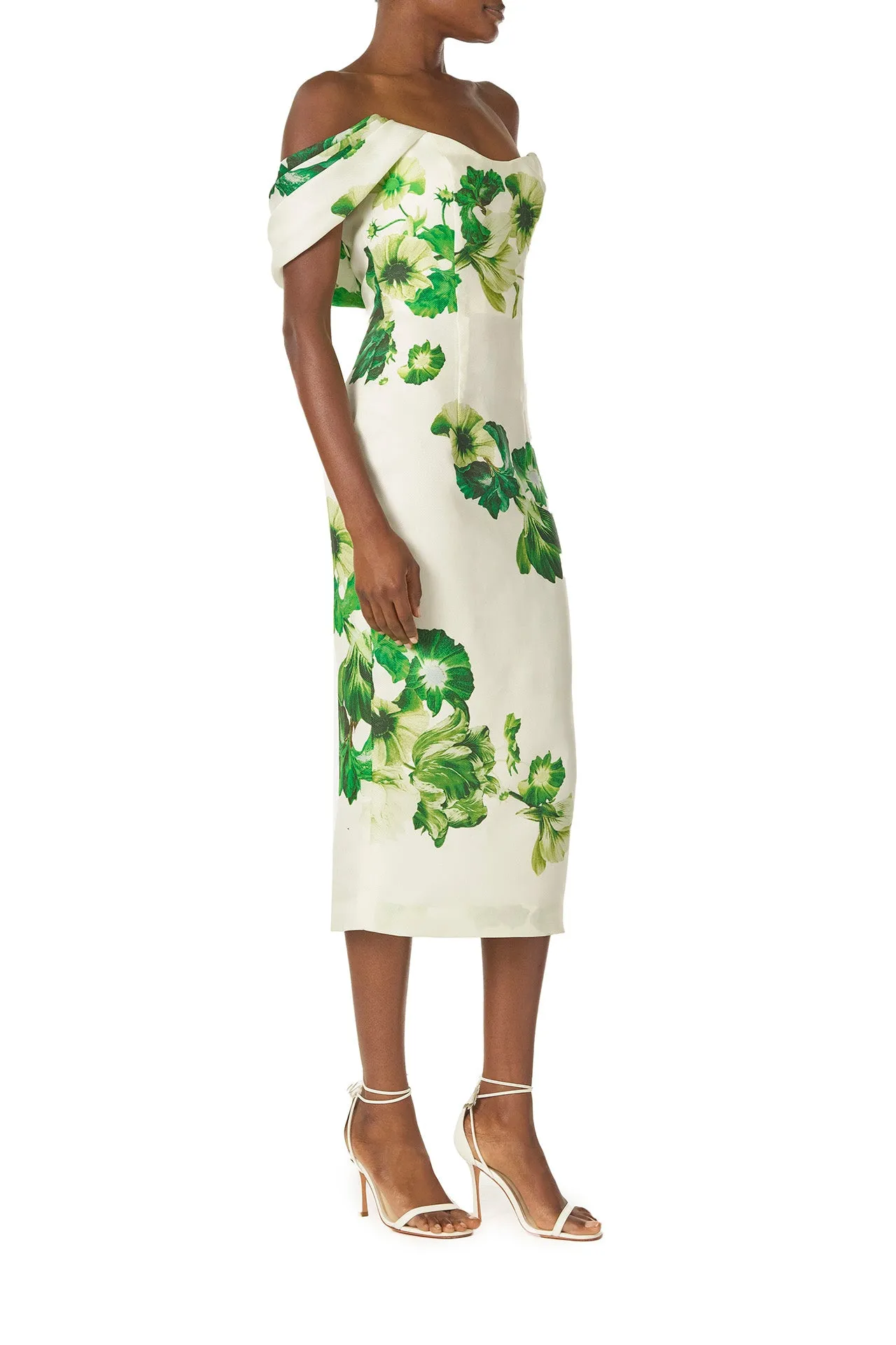 Off the Shoulder Floral Dress