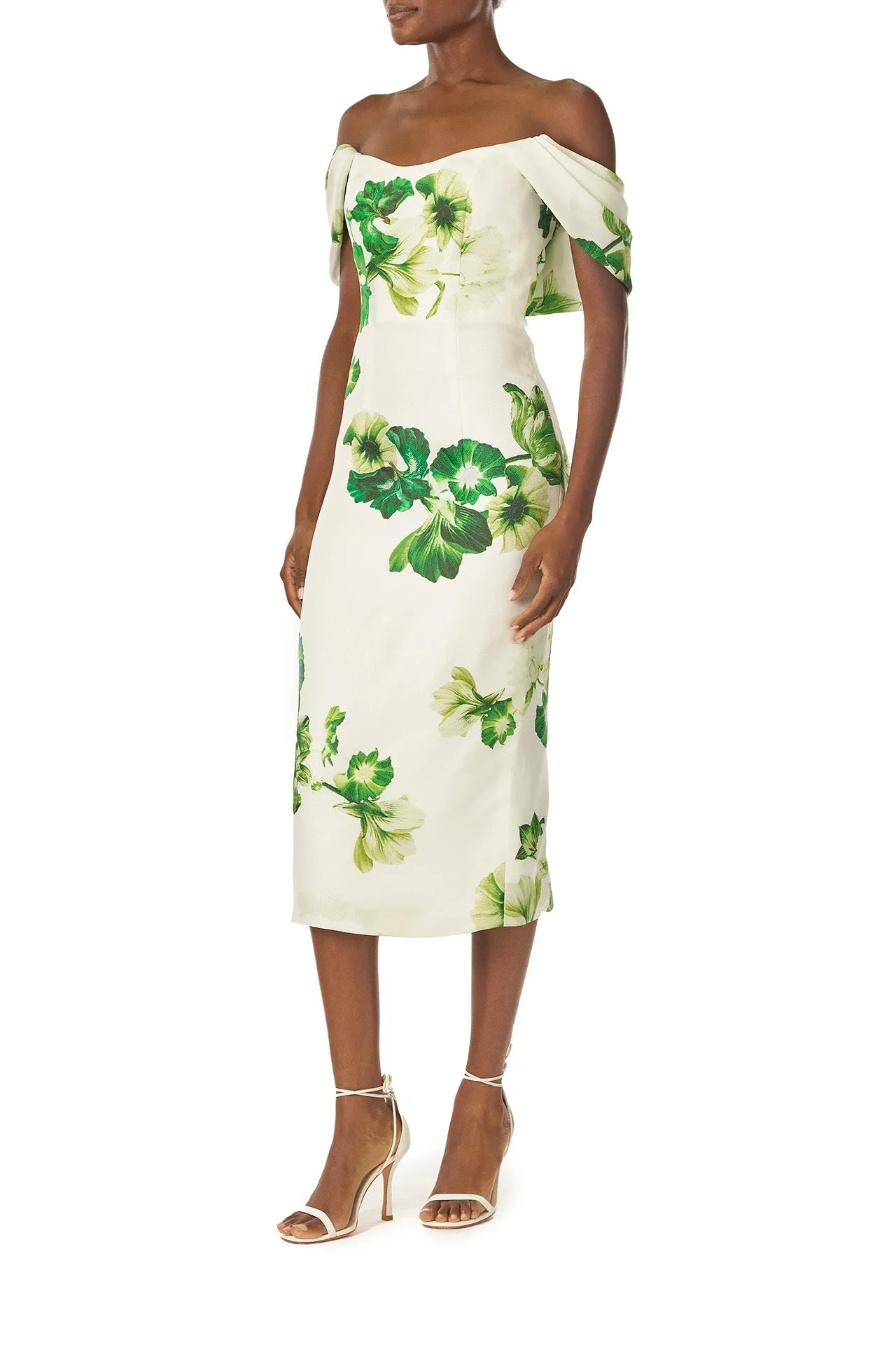 Off the Shoulder Floral Dress