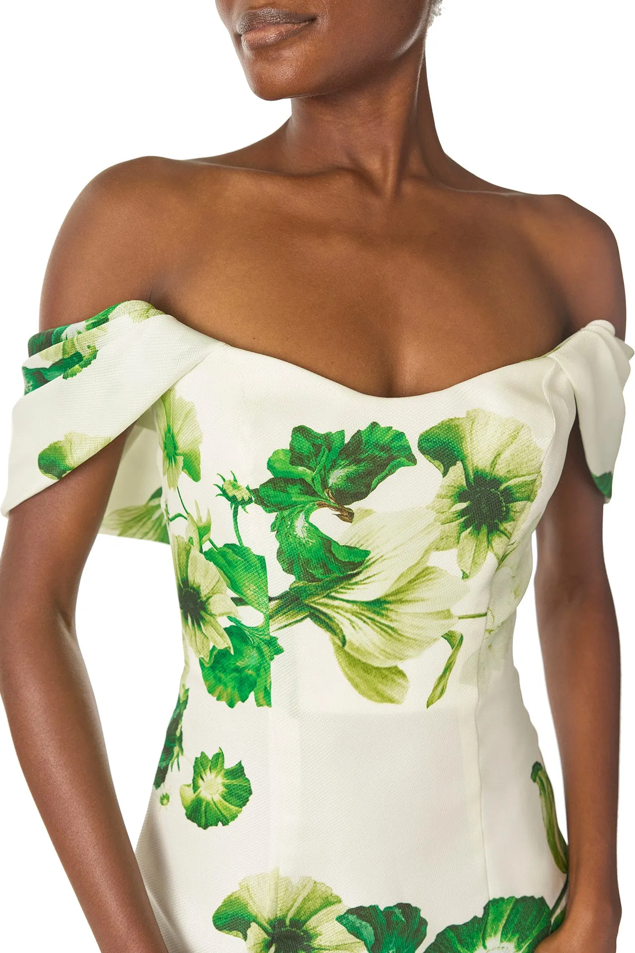 Off the Shoulder Floral Dress