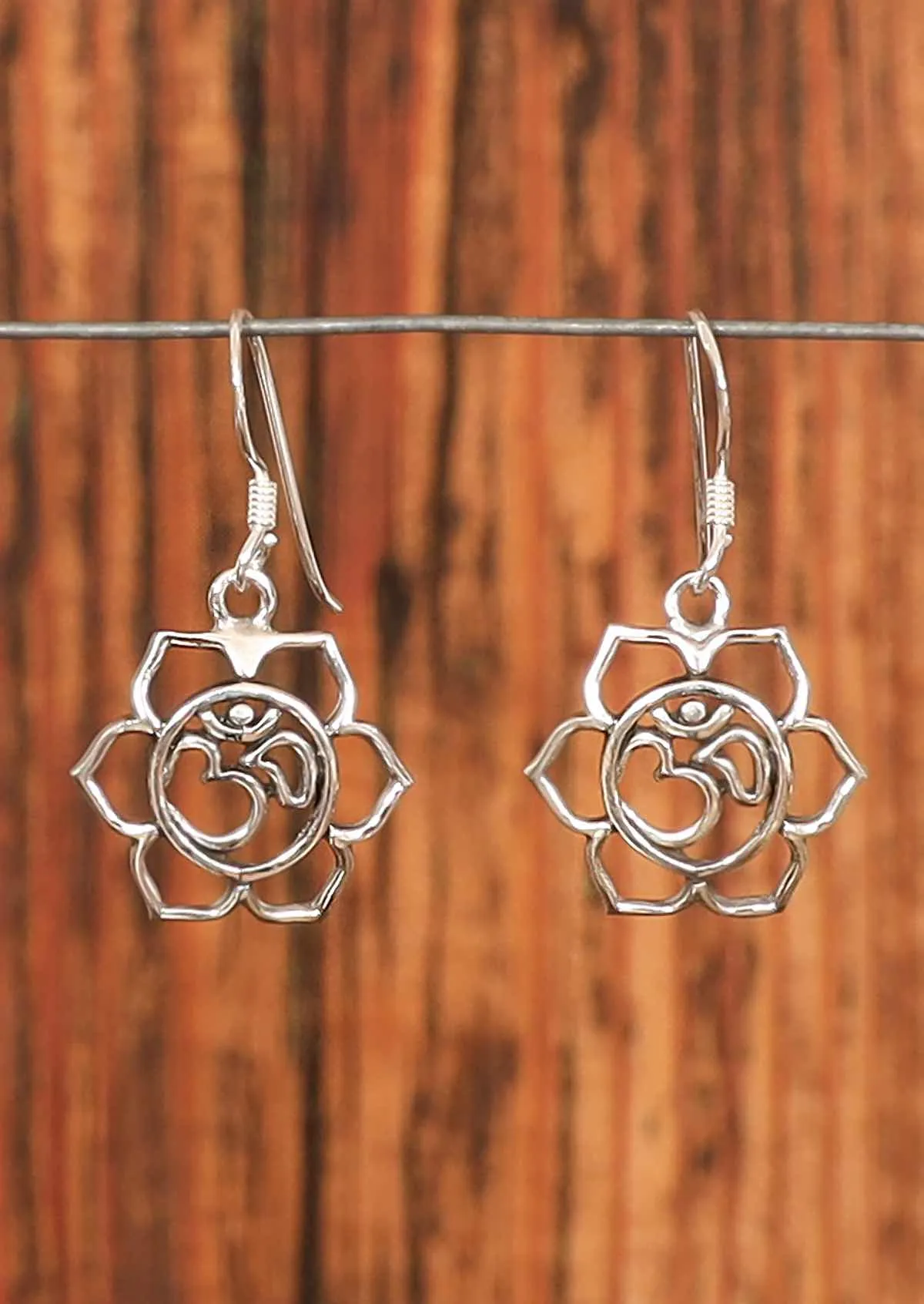 Om Bloom Earrings
