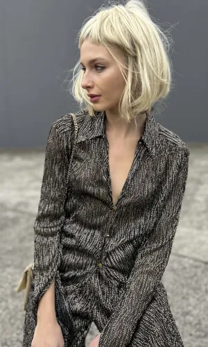 Sabina Musayev Yam Shirt - Black
