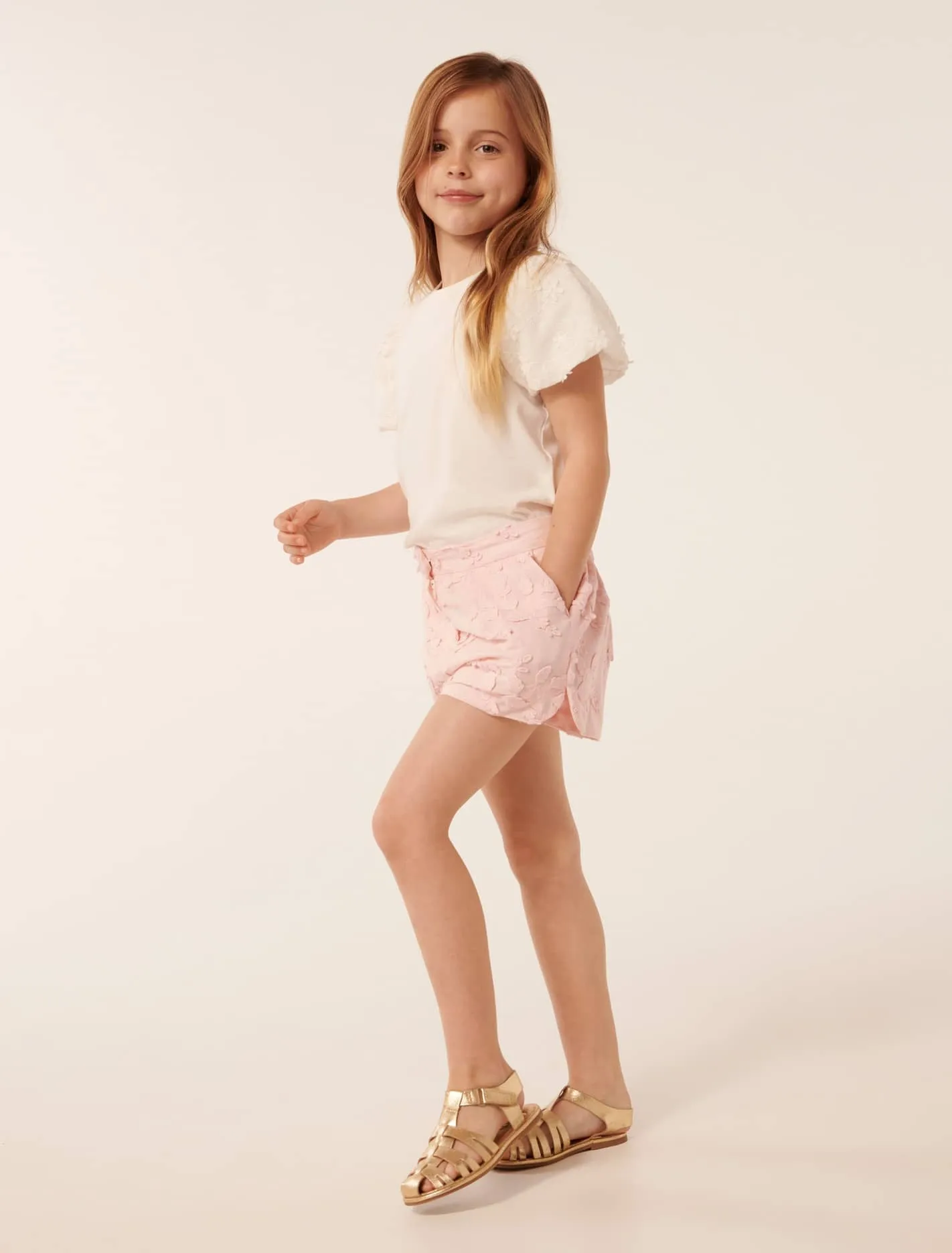 Scarlett Emb Girls Shorts