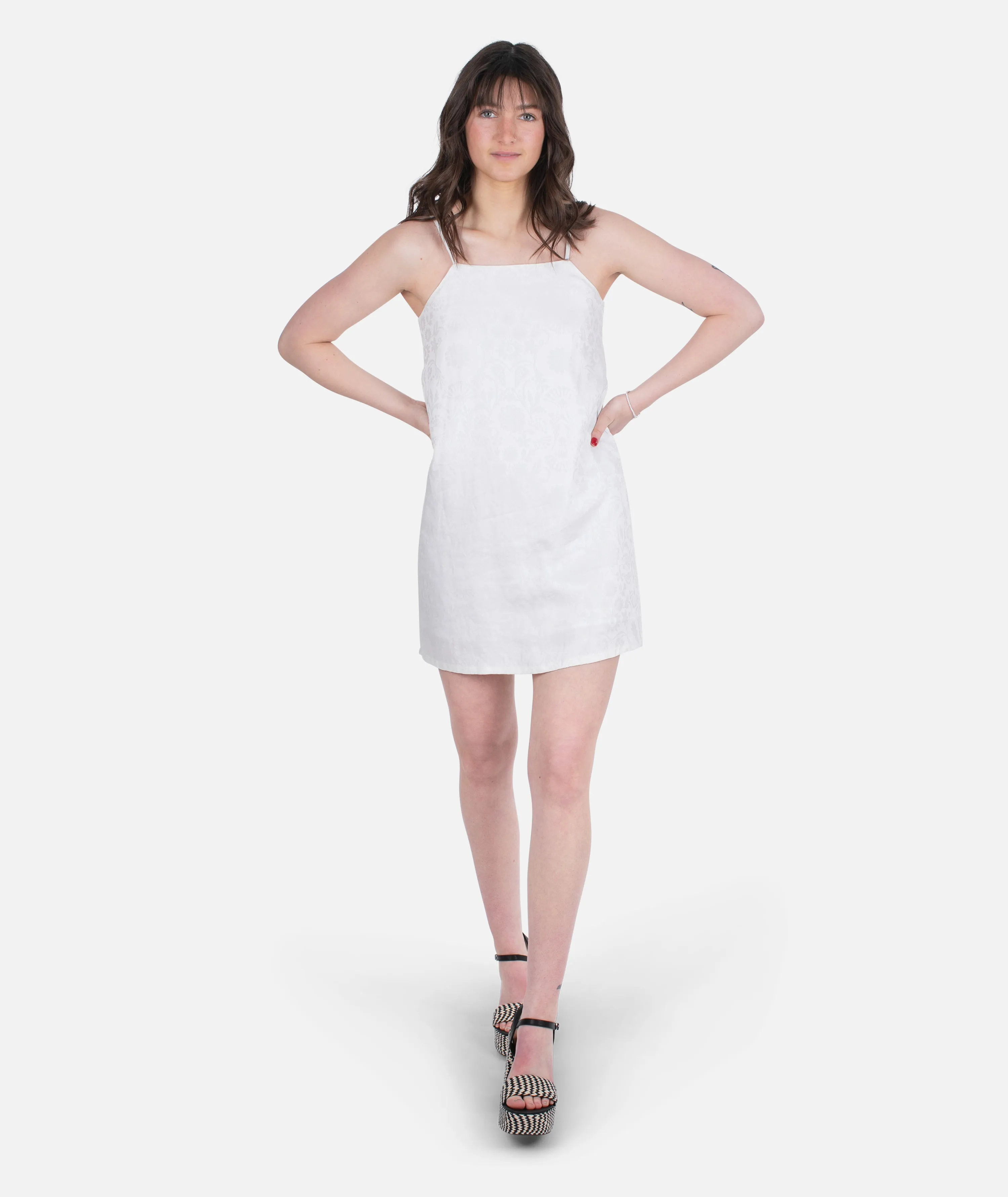 Seychelles Dress - White