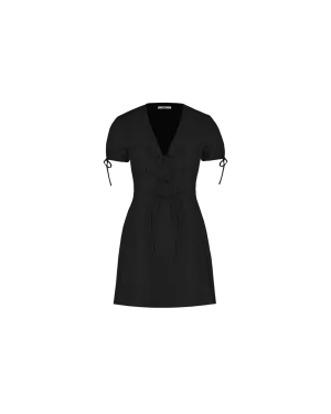 SIMONA MINI DRESS BLACK