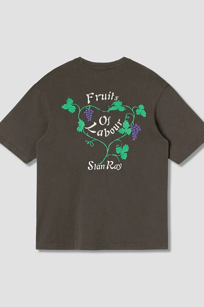 Stan Ray Washed Black Labour T-Shirt
