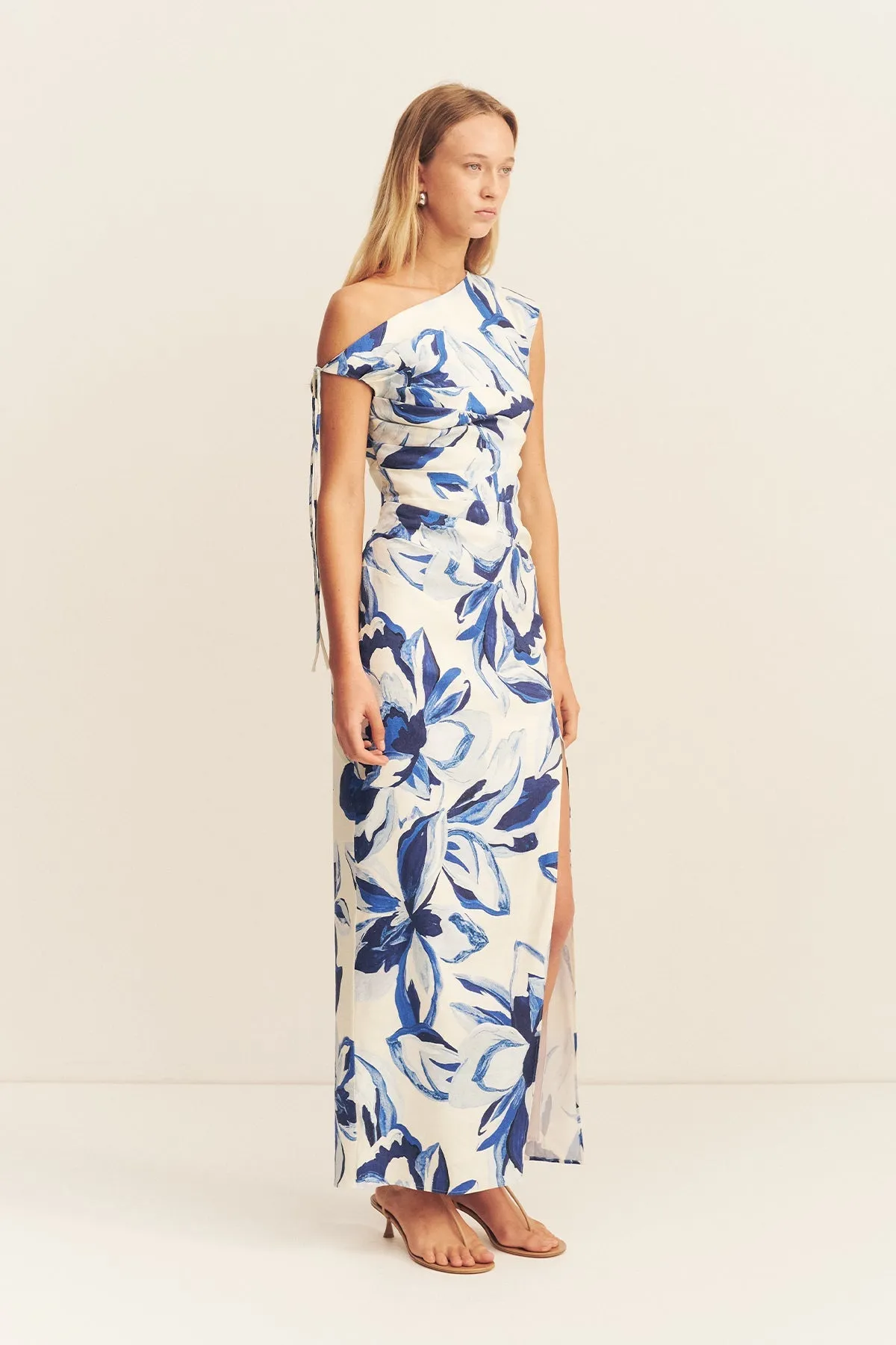 STEVIE GATHERED MAXI DRESS