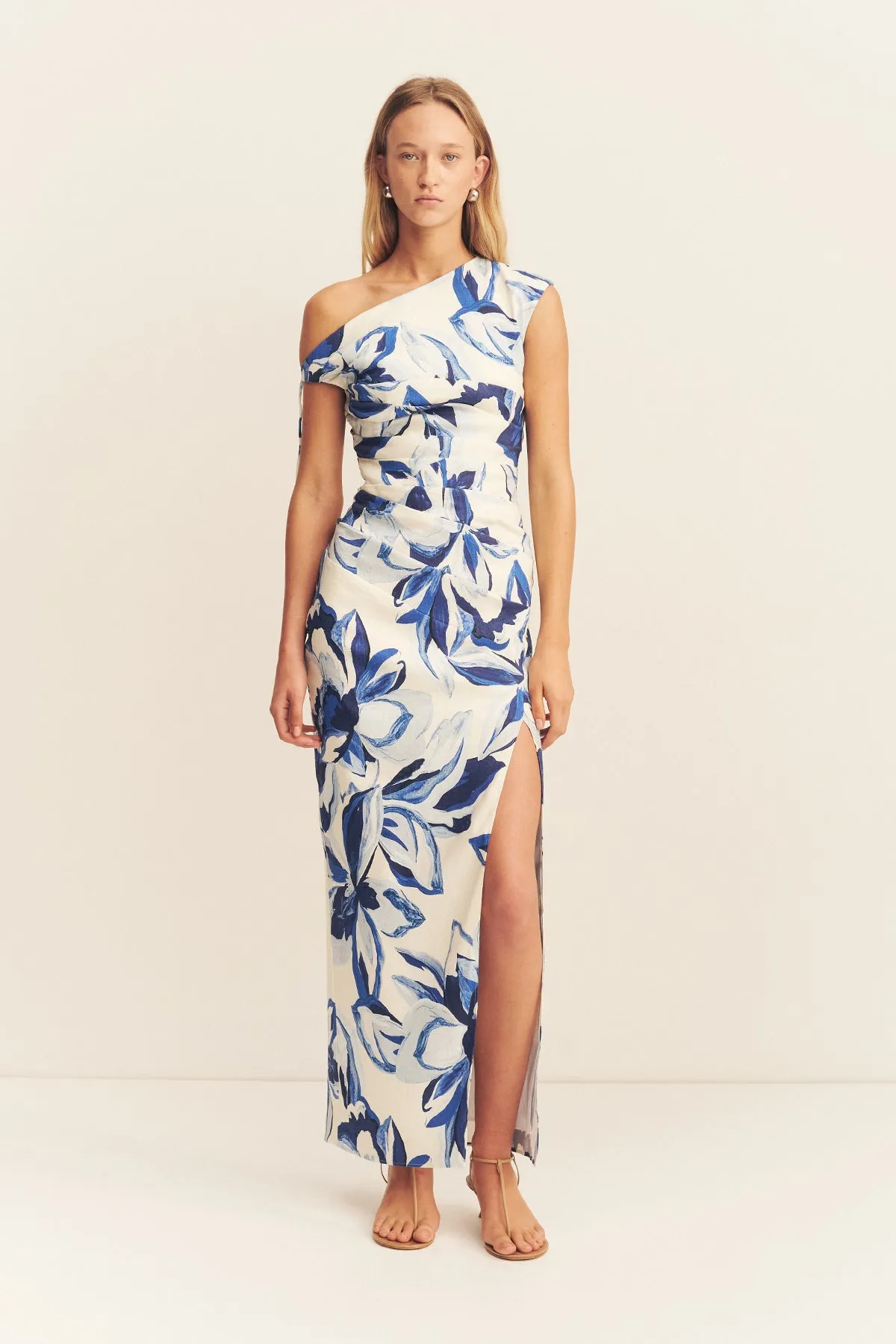 STEVIE GATHERED MAXI DRESS