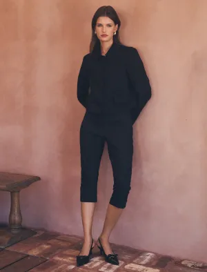 Tanya Cropped Top Collar Jacket